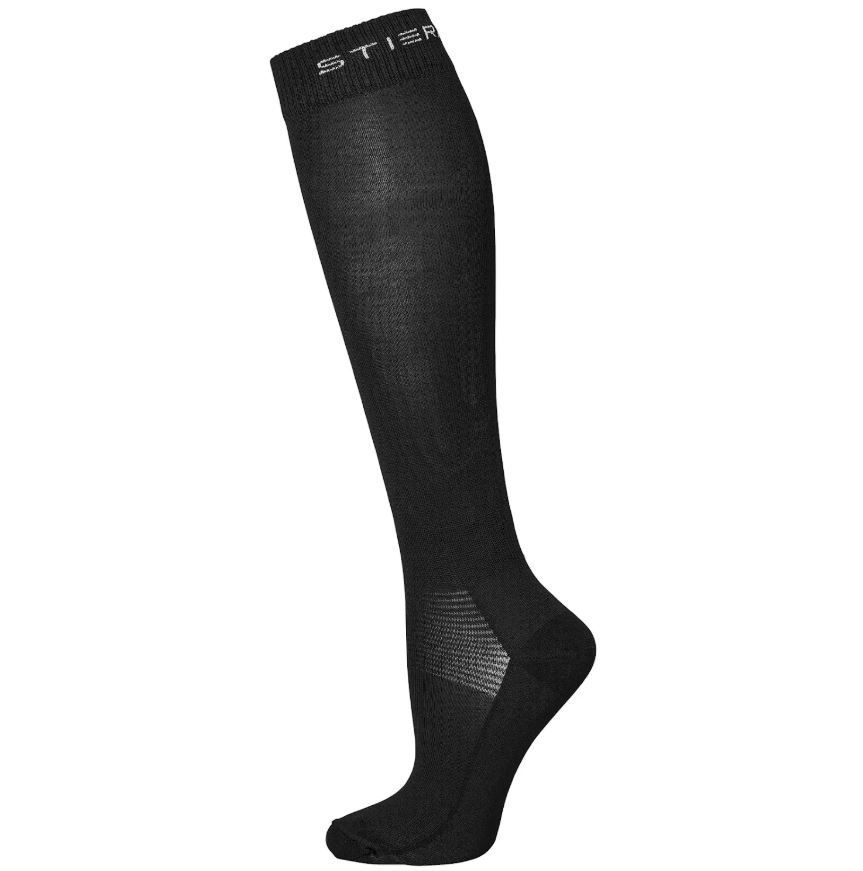 Stierna Competition Ridstrumpor 2-pack - Svart
