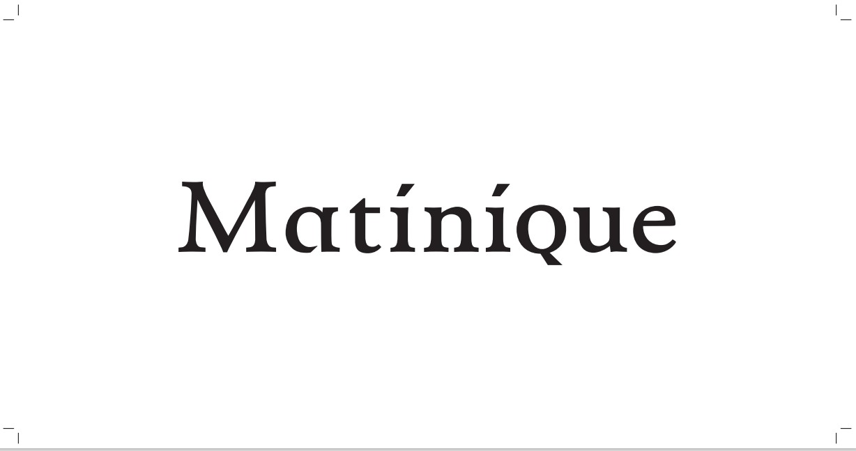 400x200 Matinique