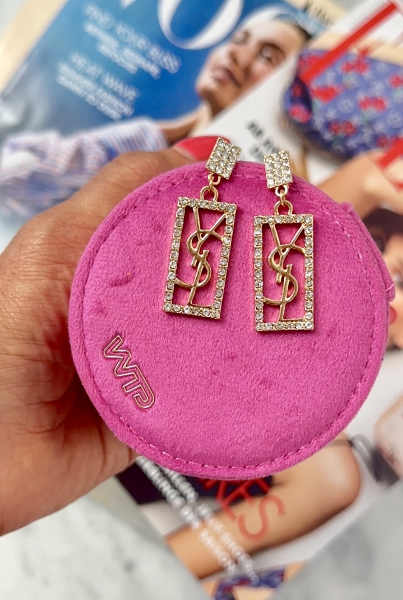 Earrings Designer Gold