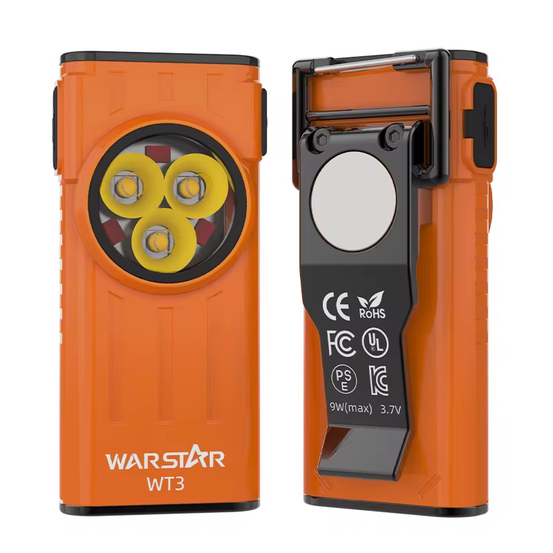 Ledlampa nyckelring EDC WT3, WARSTAR - 2