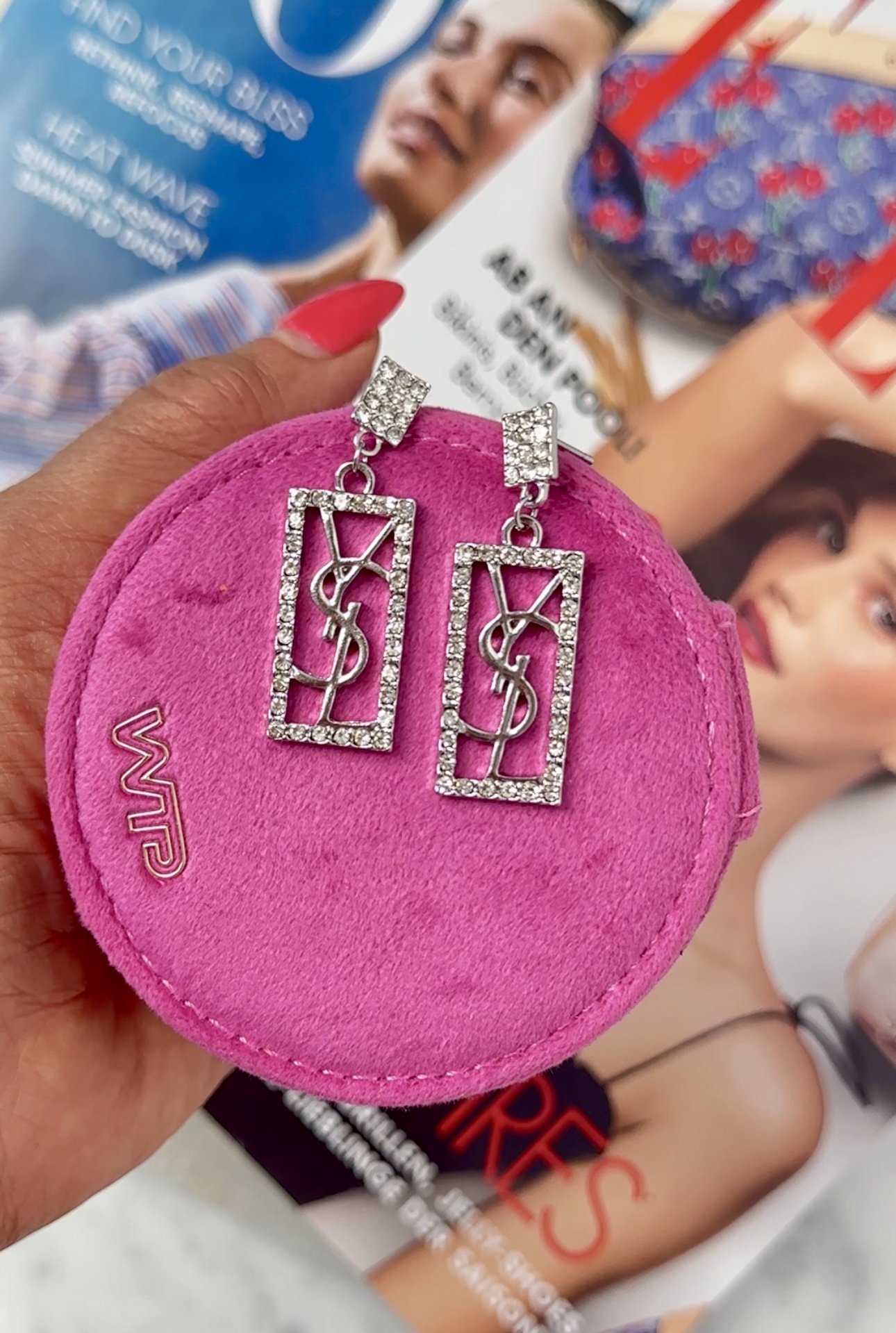 Earrings Designer Silver
