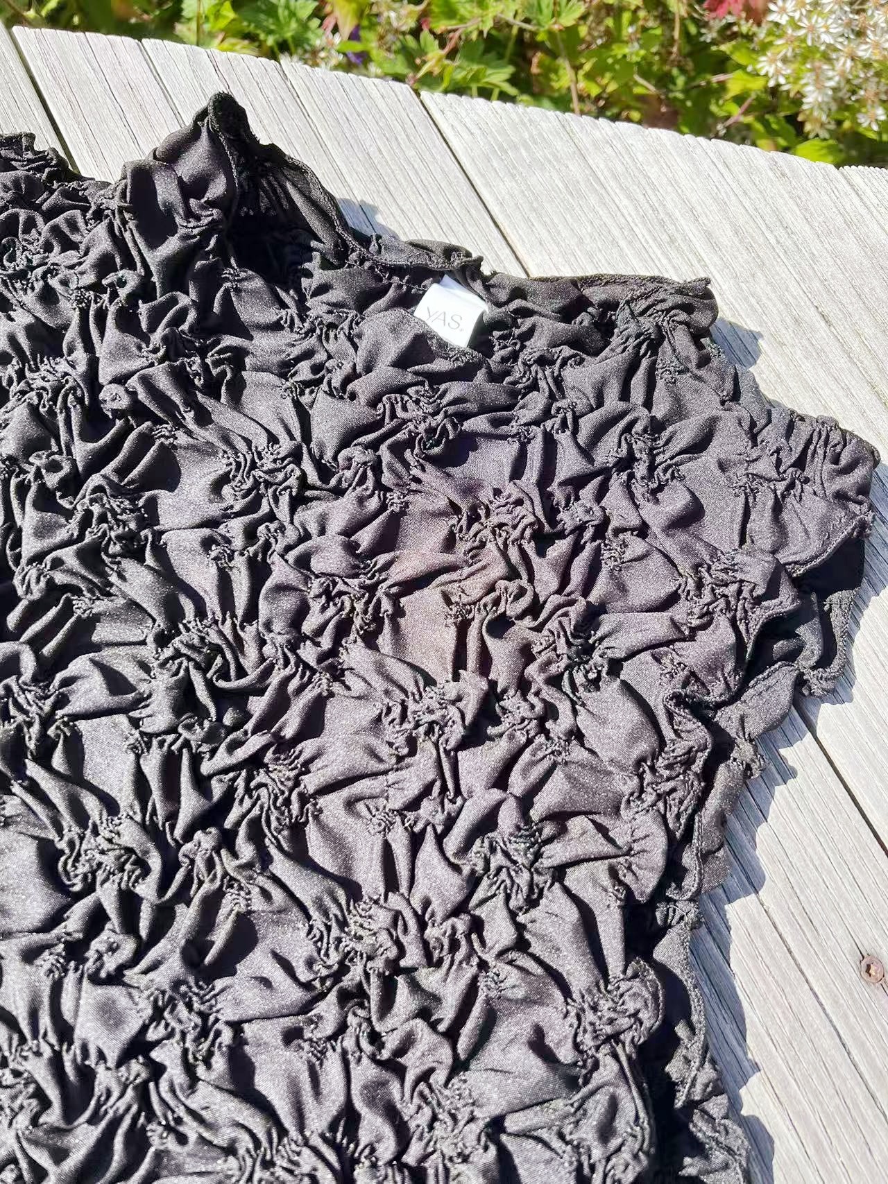 YAS Mera Top Black - 2