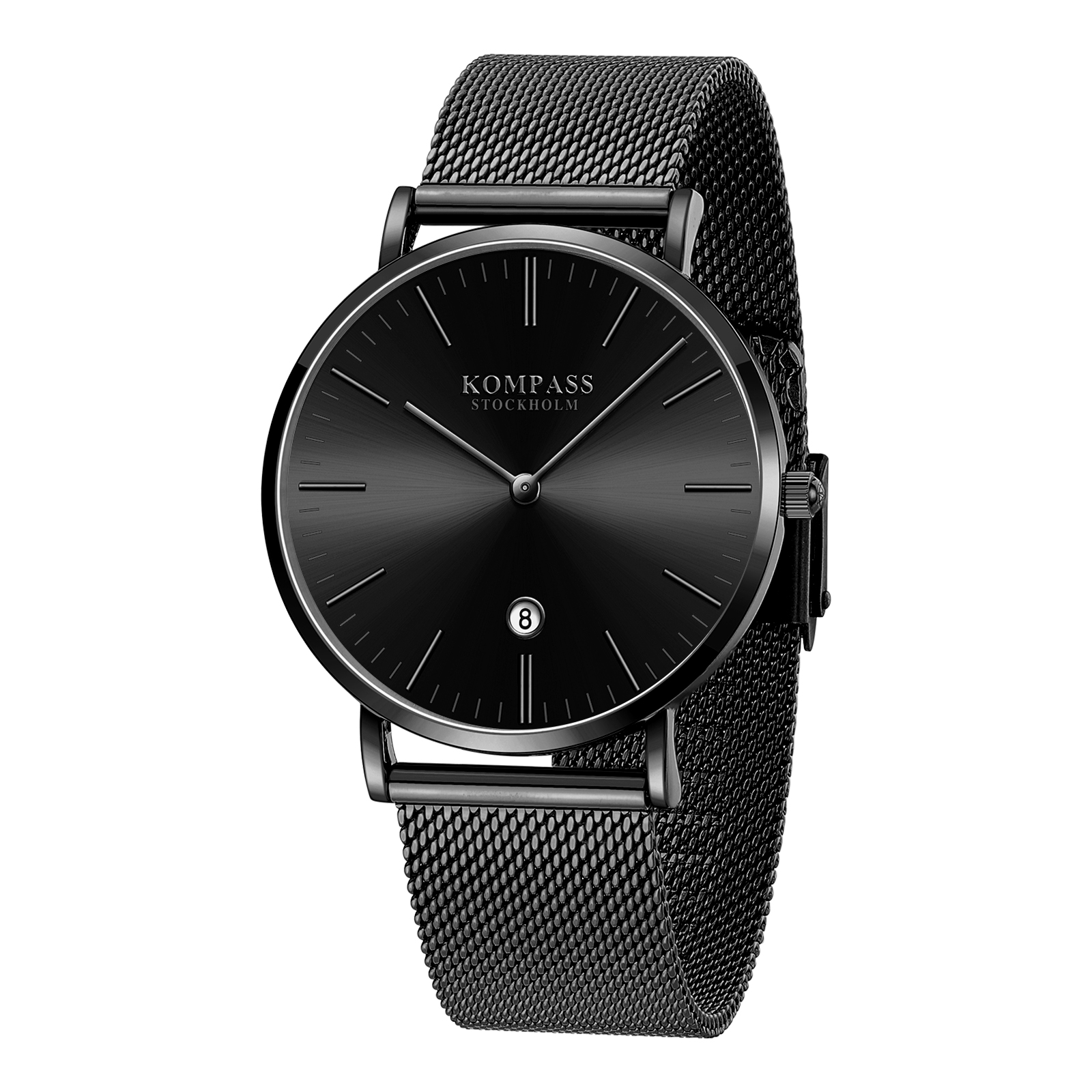 Kompass Nautilus Black Mesh Strap - 3