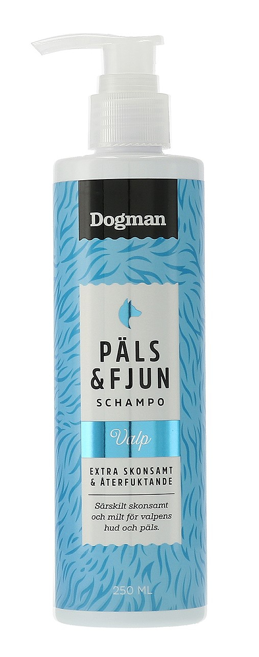 Dogman Päls & Fjun Valp Schampo 250ml