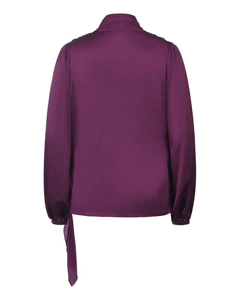 Blus Pomezia vinröd