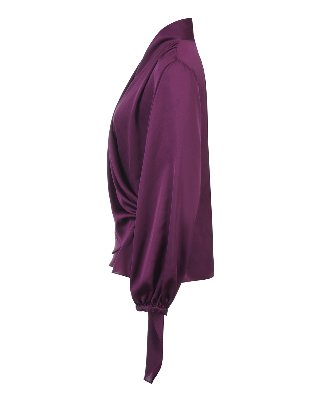 Blus Pomezia vinröd - 3