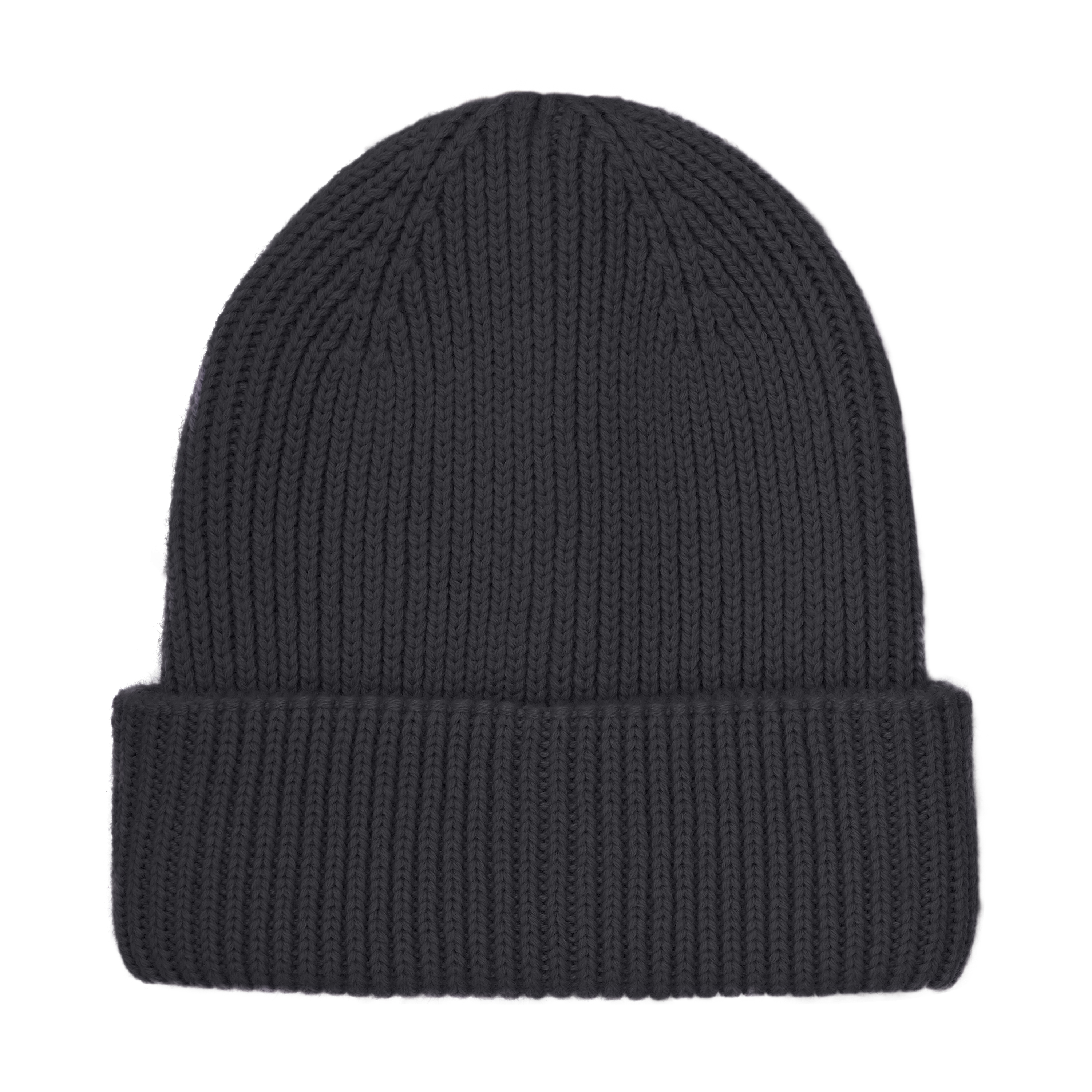 Beanie w. jersey lining Ebony - 2