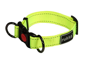Rukka Bliss halsband, Neongul