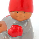 Lisa Larson (Santa's Family 1980s) Sitting Elf Candleholder 14 cm (2)