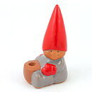 Lisa Larson (Santa's Family 1980s) Sitting Elf Candleholder 14 cm (2)