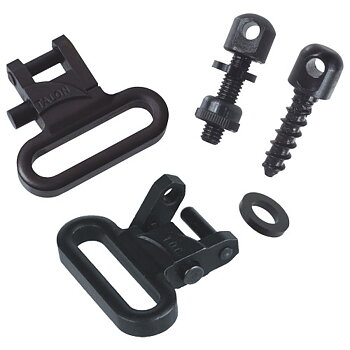 Outdoor Connection Sling Swivel Set Talon 1" Steel, Quick Release incl.  Sling Swivels