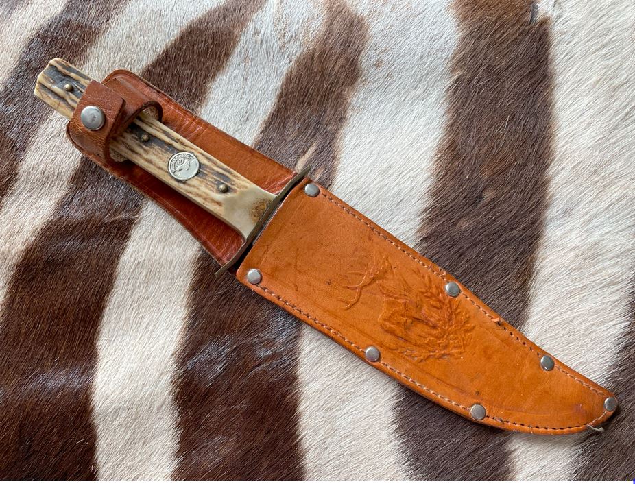 BRA PRIS! - Vintage Bowie Knife Weidmannsheil Weltersbach - 5
