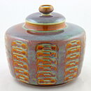 Einar Johansen (1960s) Majestic Urn with Relief 24/23 cm