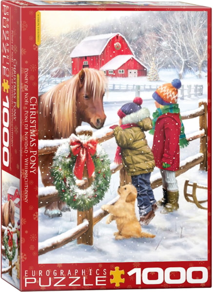 Christmas Pony, 1000 Bitar Eurographic - 2