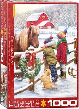 Christmas Pony, 1000 Bitar Eurographic