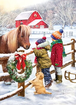 Christmas Pony, 1000 Bitar Eurographic