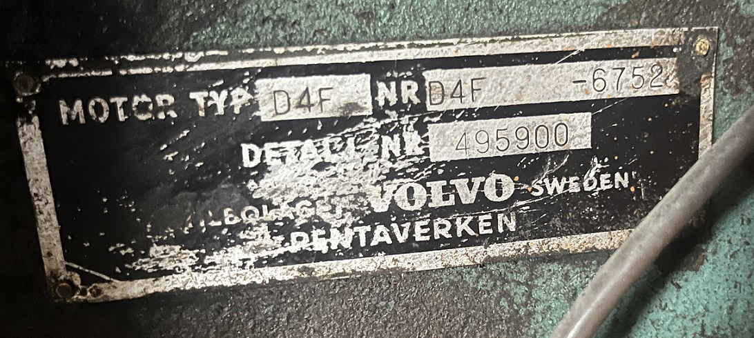 Volvo D4F Bensin/Fotogen - 4