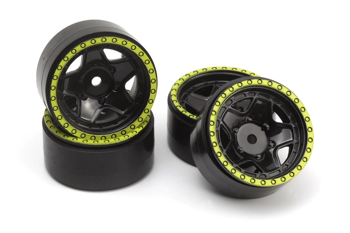 HPI HP160866 CL-5 Beadlock Wheel 1.2in (Green/4pcs)