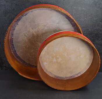 Indisk handtrumma, Enkelt "bodhran"
