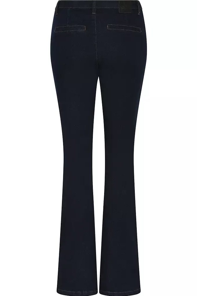 Mapp Jeans - Flare Bootcut Denim Jeans Dark Blue - 2