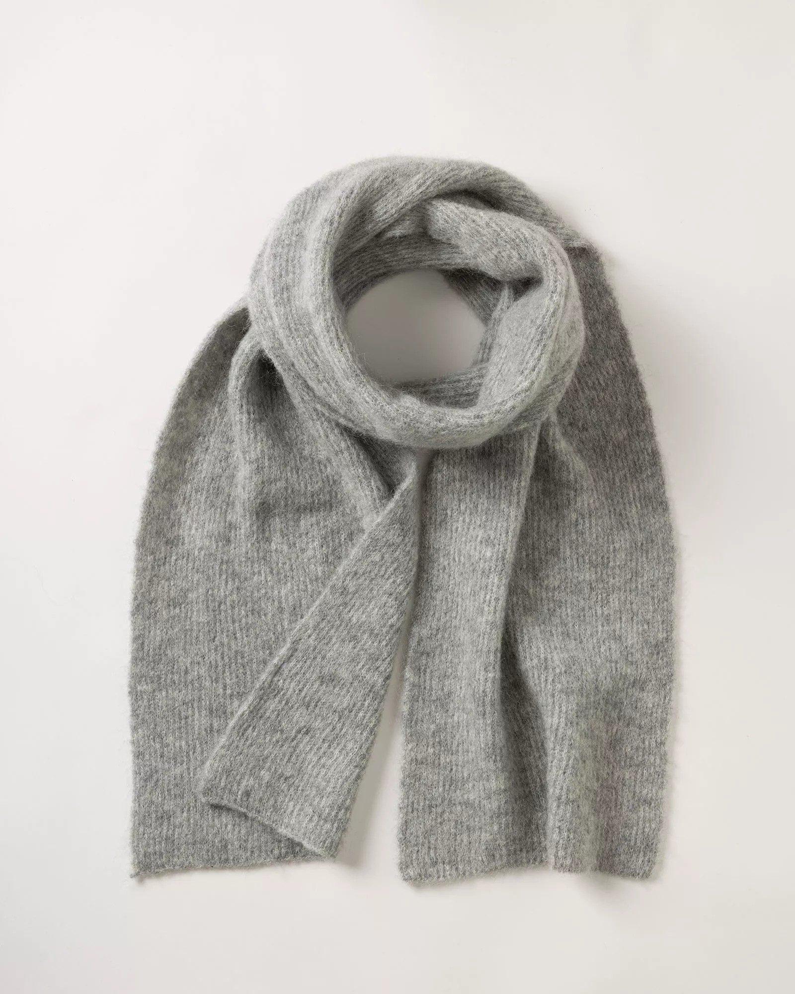 Sturkö Scarf - Grey Melange - Holebrook
