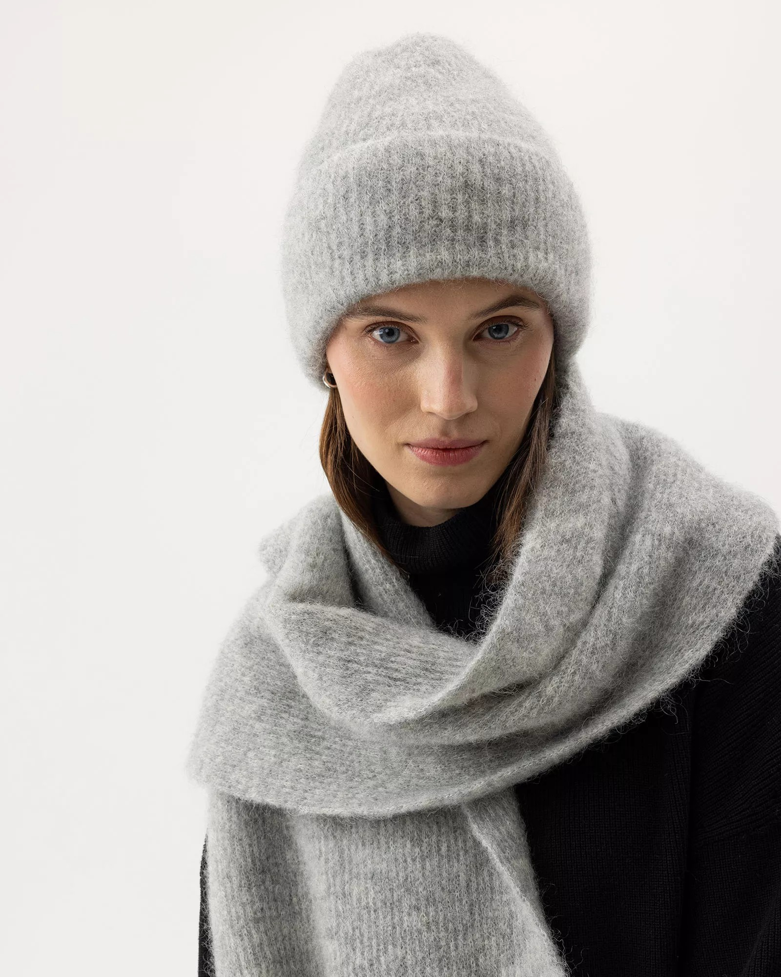 Sturkö Hat - Grey Melange - Holebrook