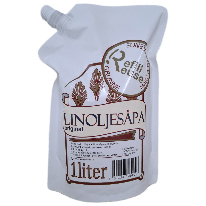 Linoljesåpa 1L Original Refill