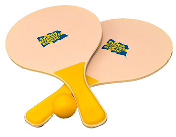 Strandtennis set Svensk obesprutad buskis