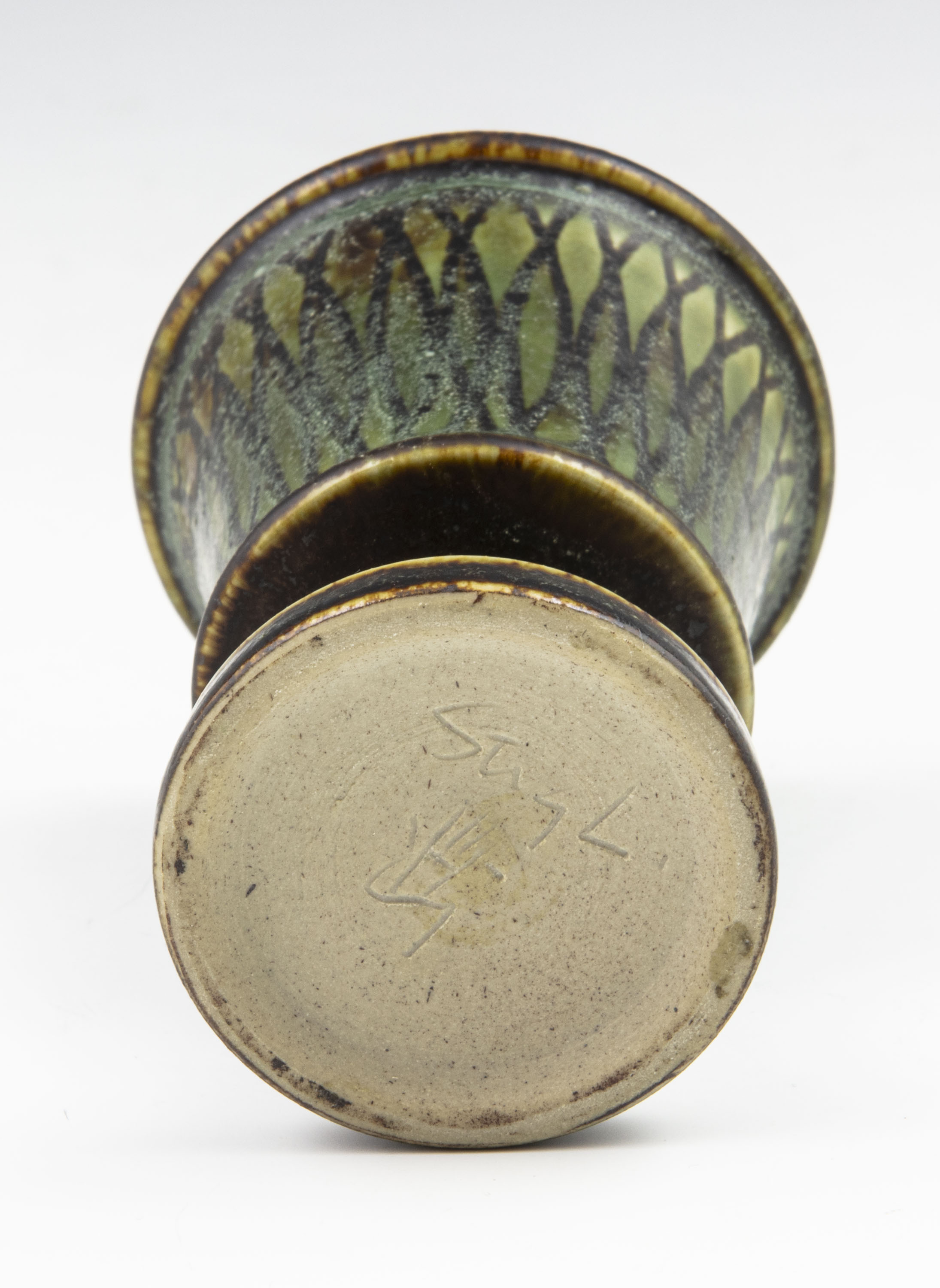 Liten vas - Stengods - Studiohanden - 3