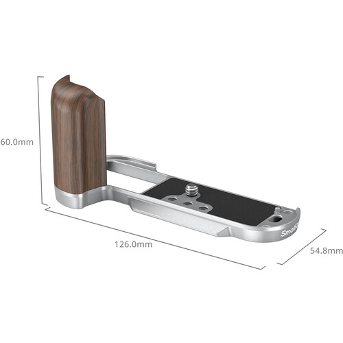 SmallRig 4735 Wooden L-Shape Grip for Fujifilm X-T50 Silver - 3