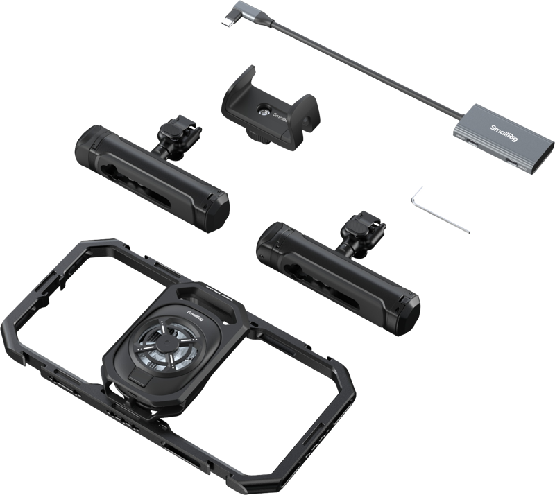 SmallRig 5276 All-in-One Thermal Dual-handheld Video Kit for Mobile Phone - 6