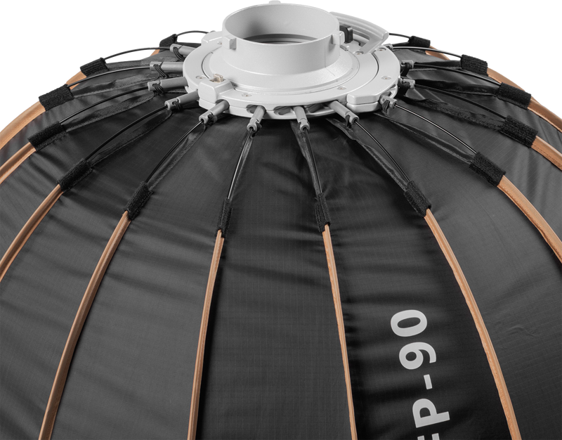 SmallRig 5395 FP-90 Quick-Setup Folding Parabolic Softbox - 6