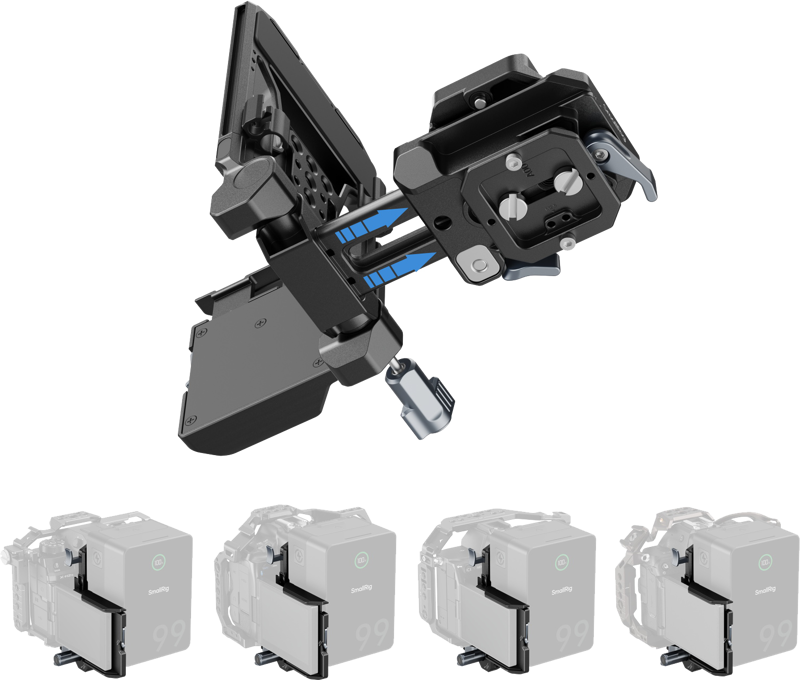 SmallRig 5315 V-Mount Battery Mount Plate Kit Pro - 9