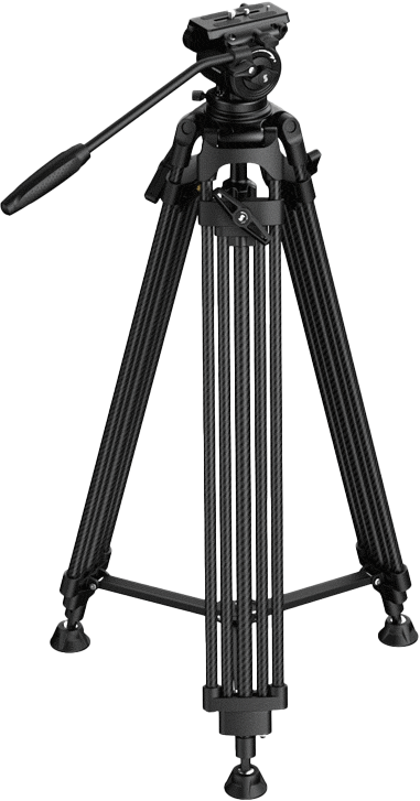 SmallRig 5443 FSD14 FreeSpeed Heavy-Duty Carbon Fiber Tripod - 2