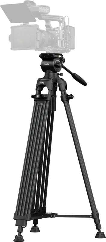 SmallRig 5443 FSD14 FreeSpeed Heavy-Duty Carbon Fiber Tripod - 5