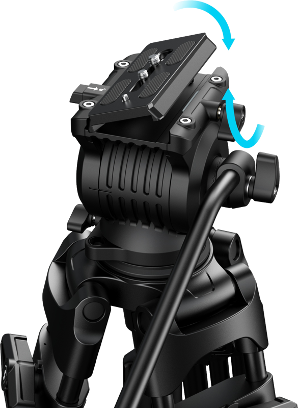 SmallRig 5442 FSD14 FreeSpeed Heavy-Duty Aluminum Alloy Tripod - 4