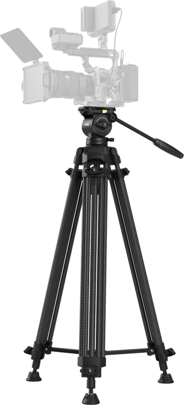 SmallRig 5441 AD14 Heavy-Duty Carbon Fiber Tripod - 5