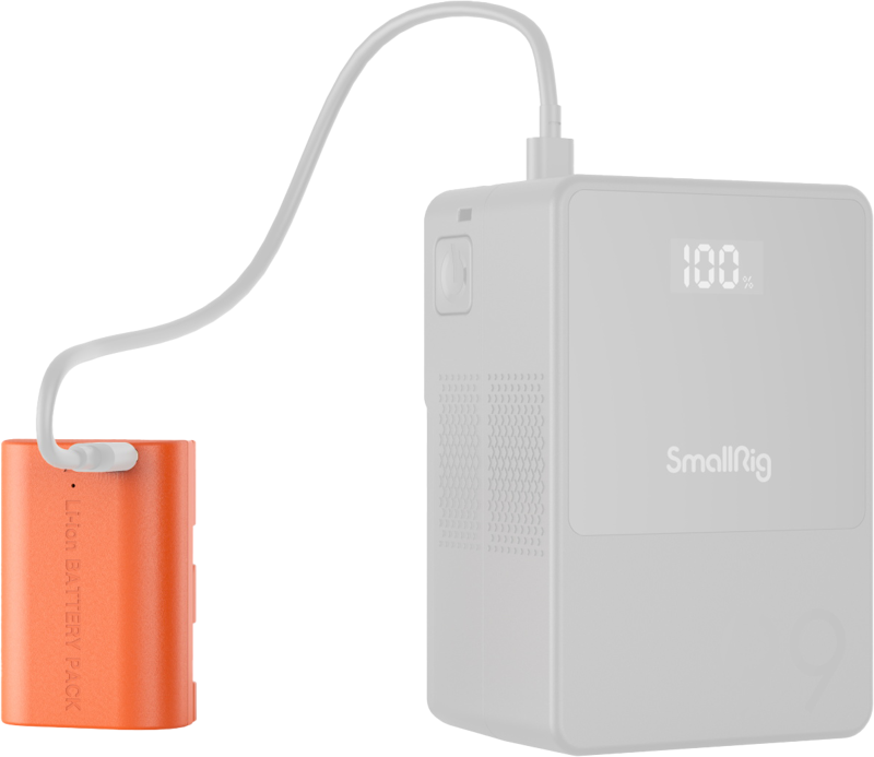 SmallRig 5407 Camera Battery for Canon LP-E6P Orange - 6
