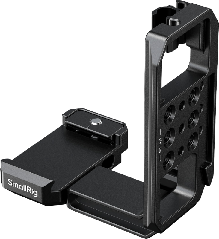 SmallRig 5594 Vertical Mount Plate for Cage with Arca-Type Plate - 2