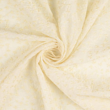 Blommig Brodyr Offwhite