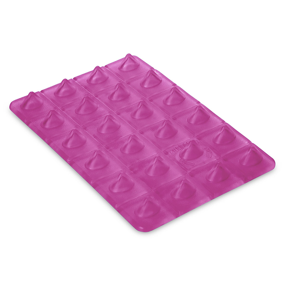 Crab Grab Stomp Pad - Shark Teeth - Clear Pink