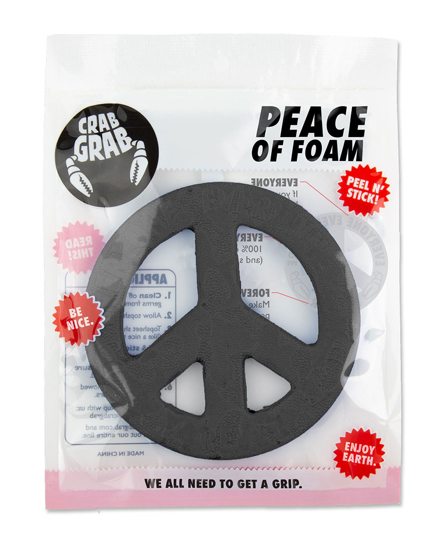 Crab Grab Stomp Pad - Peace of Foam - Black - 2