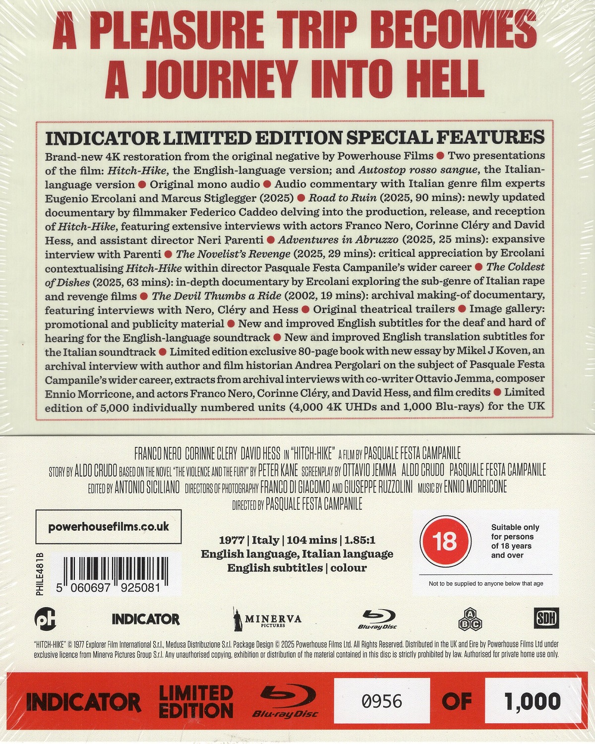 Hitch-Hike (Limited Edition) (ej svensk text) (Blu-ray) - 2