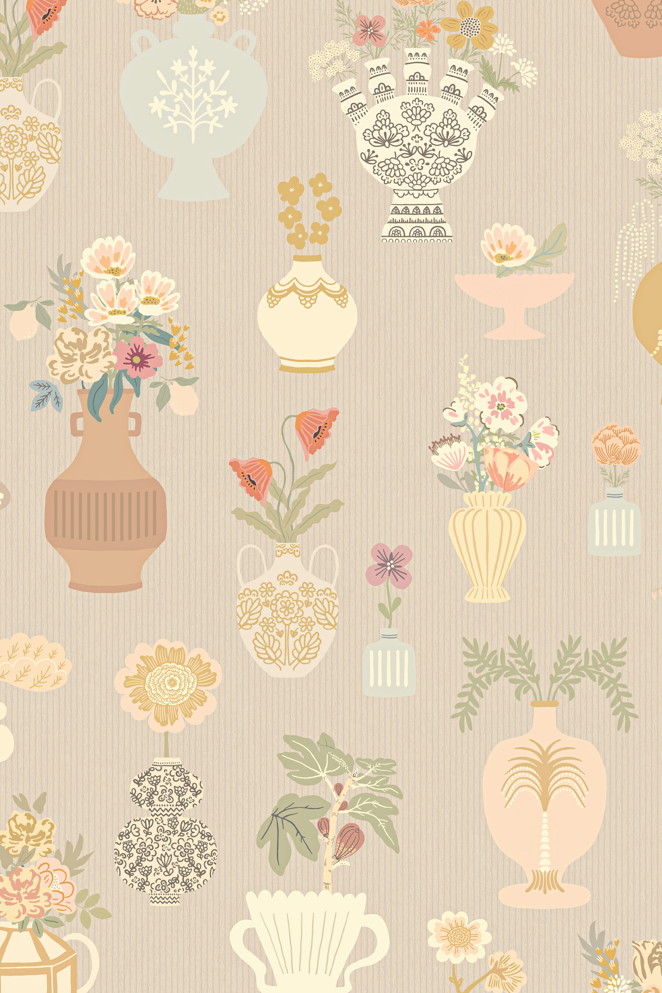 FLORAL DAIQUIRI MISTY GRAY - 7