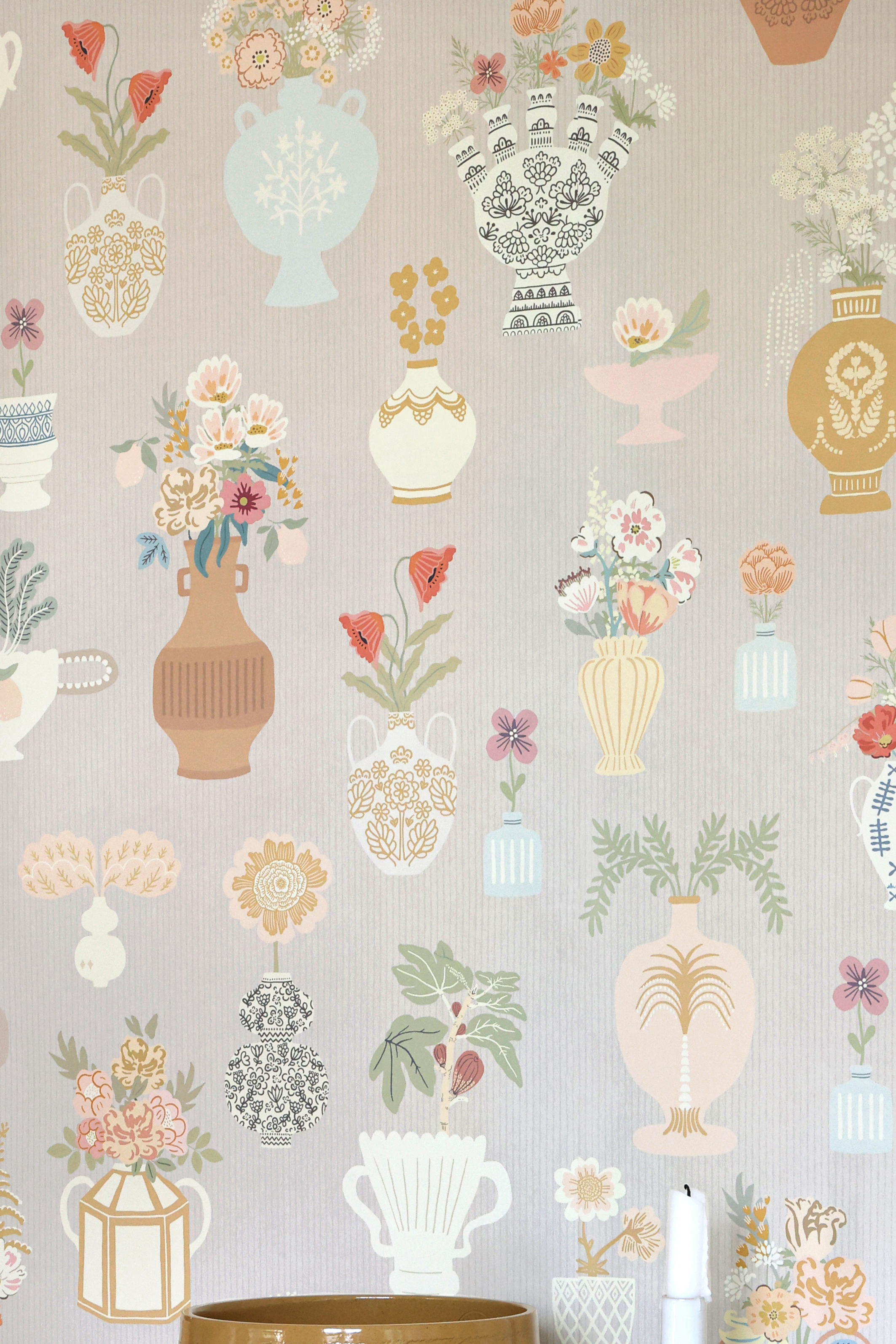 FLORAL DAIQUIRI MISTY GRAY - 5
