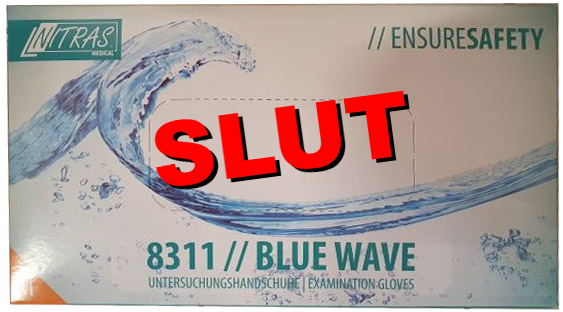 Disposable gloves. Size Medium