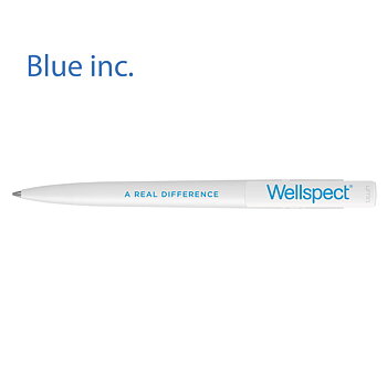 Wellspect, Recycled Pen ,25pcs/pack, Blue inc.