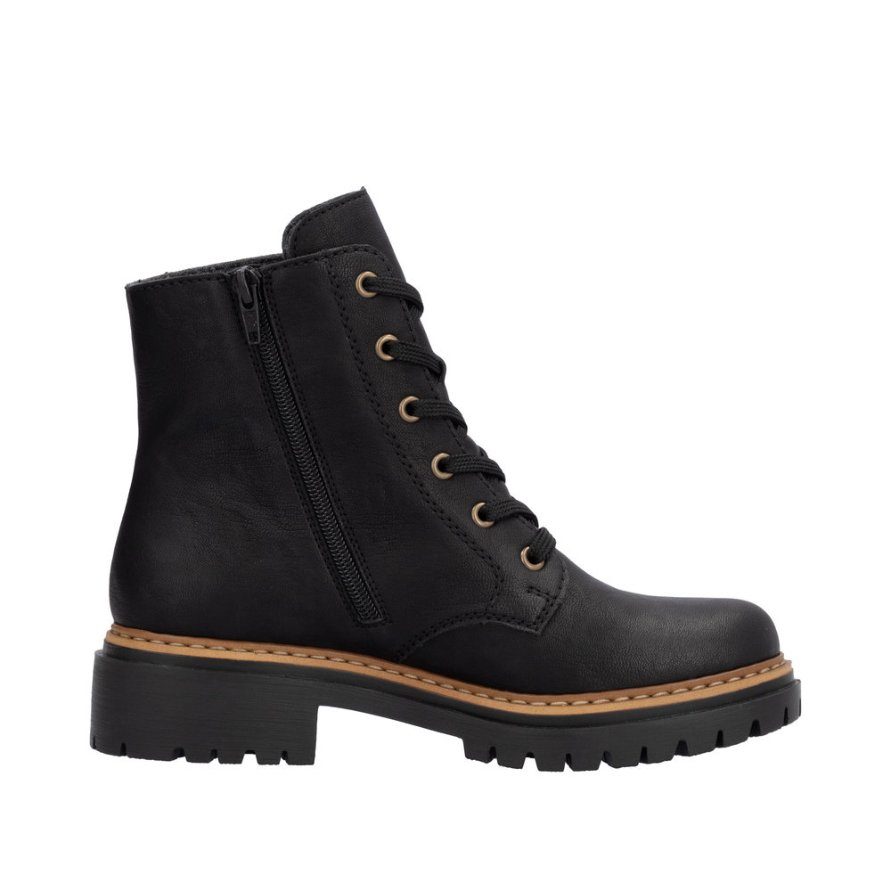 Rieker Damboots syntet varmfodrad Svart - 2