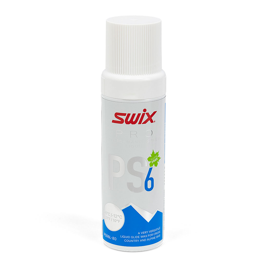 Swix Flytande Valla - PS6 Liquid Blue -6°C/-12°C 80ml