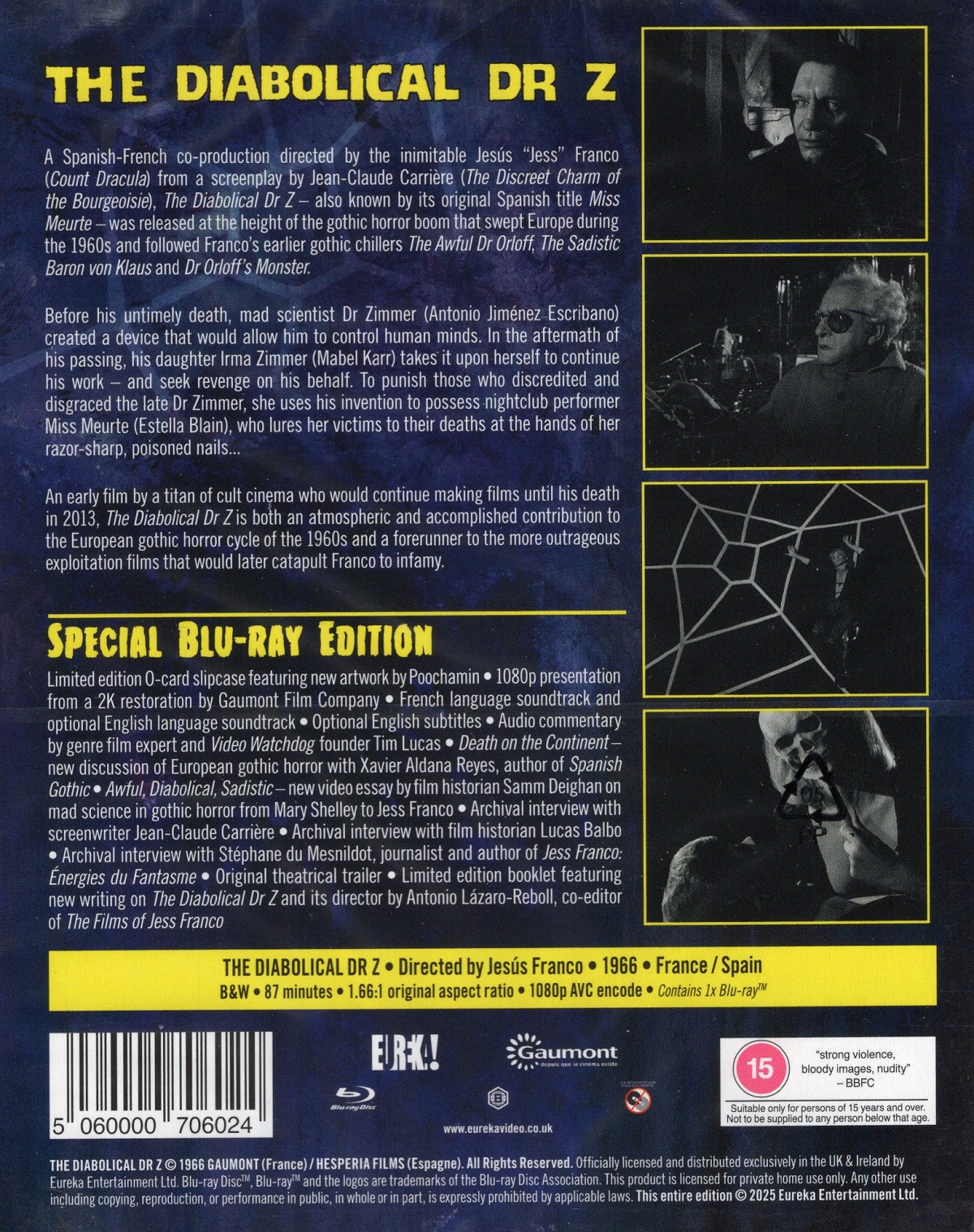 The Diabolical Dr Z (Limited Edition) (ej svensk text) (Blu-ray) - 2
